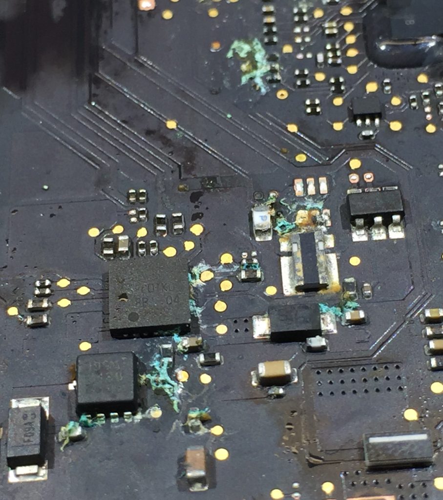 macbook motherboard corrosion