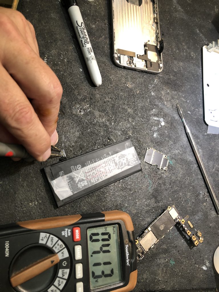 over voltage on this iphone 6 battery